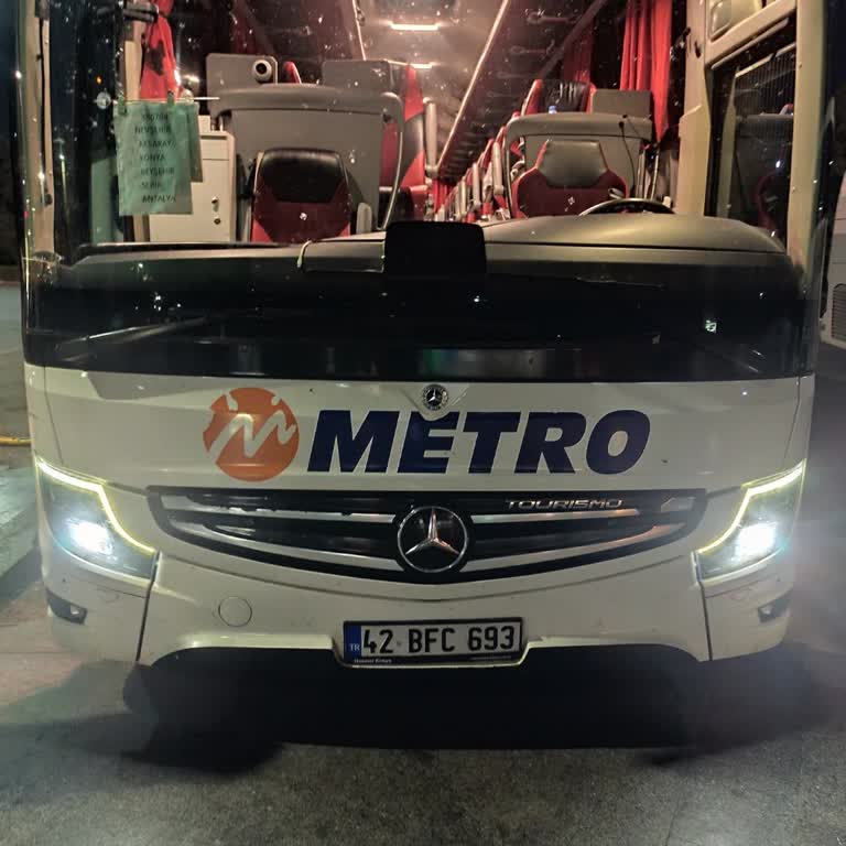 Metro Turizm Aksaray-Fethiye Seferinde Yolcu Antalya'da Bırakıldı Ve Muavin Tehdit Etti