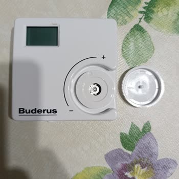 Buderus Oda Termostatı Düğmesi Kendiliğinden Kırıldı Ücretsiz Değişim Talebi