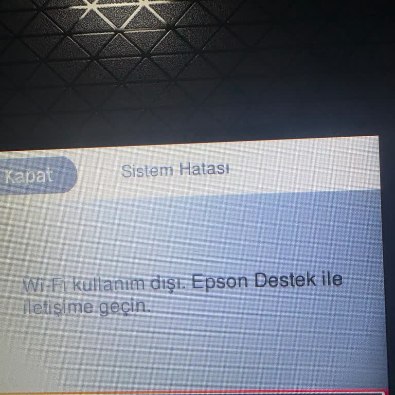 Ücretli Servis Sonrası Epson Yazıcı Sorunu Çözülmediği İçin İade Talebi
