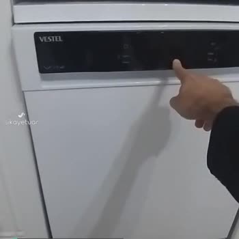Vestel Bulaşık Makinesi Kapak Kapanmıyor, Sola Eğimli Duruyor