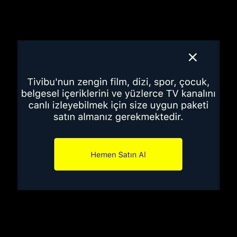 Tivibu Go Aboneliği Aktif Değil, İçerik Erişimi Engellendi Ve Ücret Tahsil Edildi