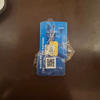 Nadir Rafineri Damgalı Gram Altının Sahte Olduğu İddiası Ve Maddi Kayıp Telafisi