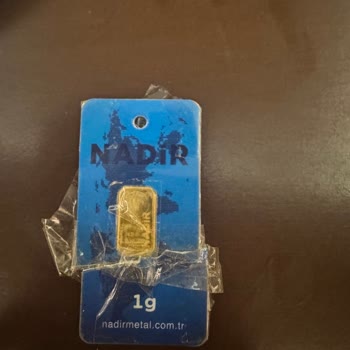 Nadir Rafineri Damgalı Gram Altının Sahte Olduğu İddiası Ve Maddi Kayıp Telafisi