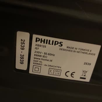 Philips XB9125/07 Süpürge Başlığında Malzeme Kaynaklı Erken Deformasyon Ve Ücretsiz Değişim Talebi