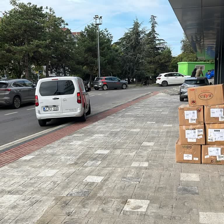 Aras Kargo Gebze Palmiye Şubesinin Görevlisinin Gönderileri İş Yerine Bırakmaması