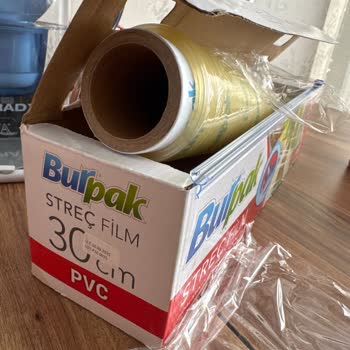Burpak Streç Film Eko Boy 30 Cm Ölçüsü Kısalıyor Ve Kullanılamaz