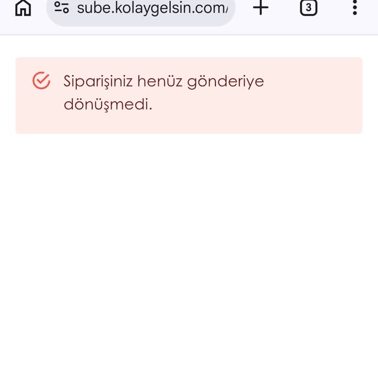Ödeme Alınan Ürün Gönderilmedi, Acil Kargo Veya İade Talebi