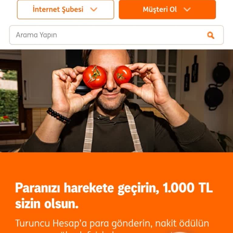 ING Bank Turuncu Hesap Kampanyasında 1.000 TL Nakit Ödül Alınmaması