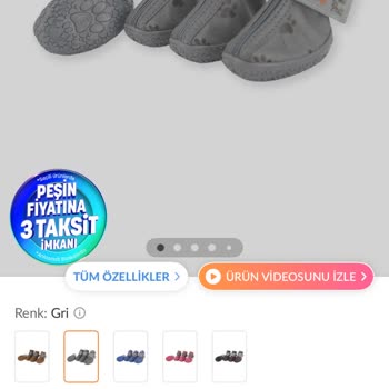 Trendyol’da Kışlık Köpek Ayakkabısında Renk Yanlışlığı ve Ürün Uyuşmazlığı, Tam İade Talebi