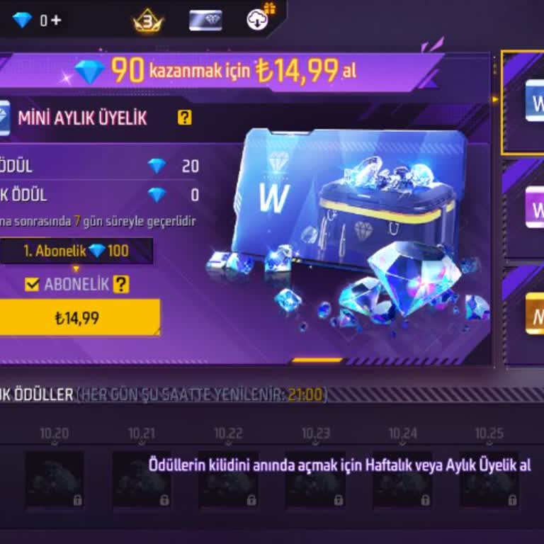 Play Kod Üzerinden Alınan Free Fire Elmas Ve Abonelik Ödemelerinin Geri Yüklenmemesi