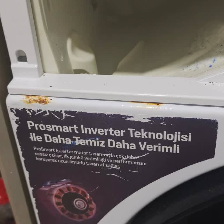 Arçelik Çamaşır Makinesinde Garantiden Sonra Paslanma Şikayeti