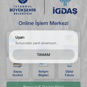 İGDAŞ Sözleşme Feshi İadesi Gecikiyor Ve Online İşlem Merkezi Çalışmıyor