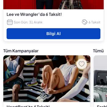 DenizKart Uygulamasında Kampanyalar Görünmüyor Ve Katıl Butonu Yok