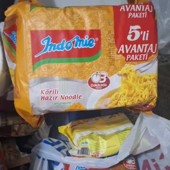 Görseldeki Noodle Ürünleri Yerine Farklı Ürün Gönderildi