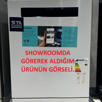 Siemens IQ500 Bulaşık Makinesinde Yamuk Kapak Ve Değişim Talebi