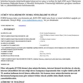 Türk Telekom’da 0 TL Kampanya Yanıltması Ve 810 TL Fatura