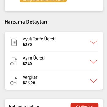 Vodafone İnternet Aşım Ücretine Haksız Uyarı Sistemi Nedeniyle İtiraz