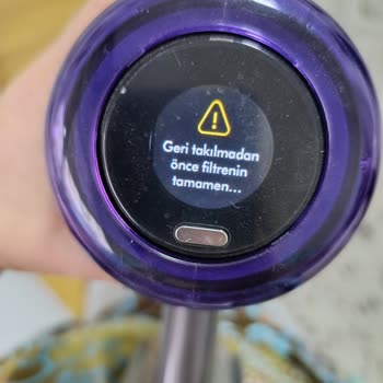 Dyson V12 Süpürge Sürekli Filtre Hatası Ve Tekrar Eden Arıza