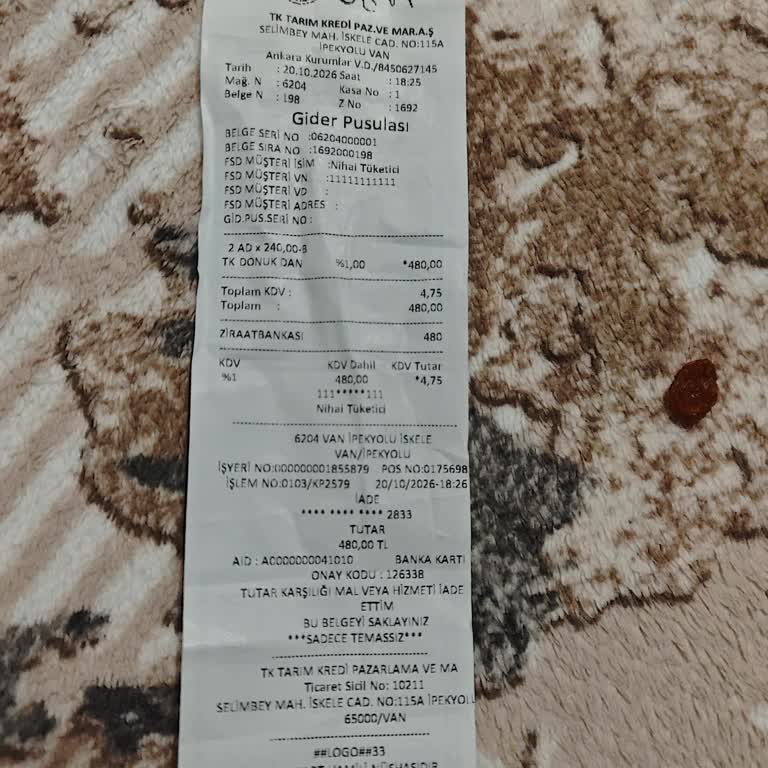 Bozuk Dana Kıyma Satışı Ve Mağaza Çalışanlarının Tehditkar Tutumu