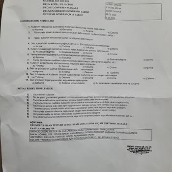 Camper Deri Ayakkabıda Bölgesel Renk Solması Ve Geri Ödeme Talebi