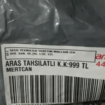 Geco Teknoloji'den Yanlış Ve Kalitesiz Gömlek Gönderimi Ve İade Talebi