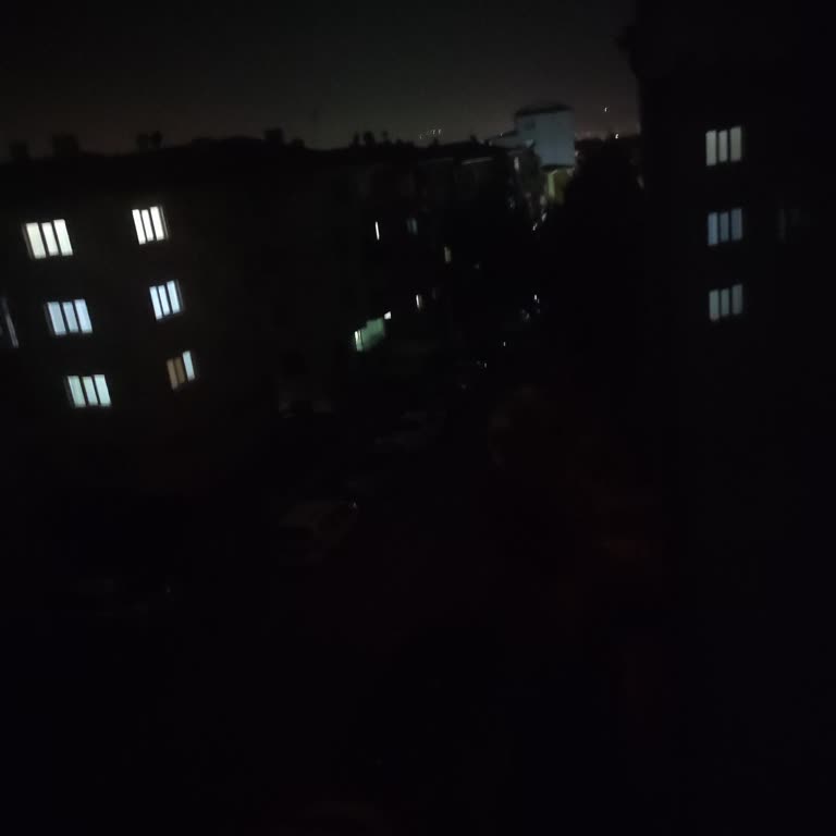 Ankara Sincan'da Sokak Lambaları Çalışmıyor, TEDAŞ'tan Yanıt Bekleniyor