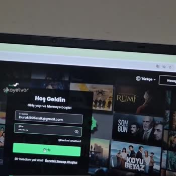 Tabii'ye Giremiyorum Bir Hata Oluştu Diyor