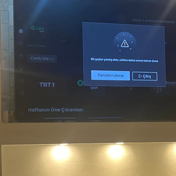 Tabii Uygulamasında Sürekli Giriş Hatası Ve Yayın Kesintisi