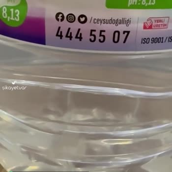 Ceysu İçinde Yüzen Partiküller Var!