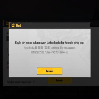 PUBG Mobile Hesabım Görünmez Hale Geldi Ve Geri Alınması İçin Yardım Talep Ediyorum