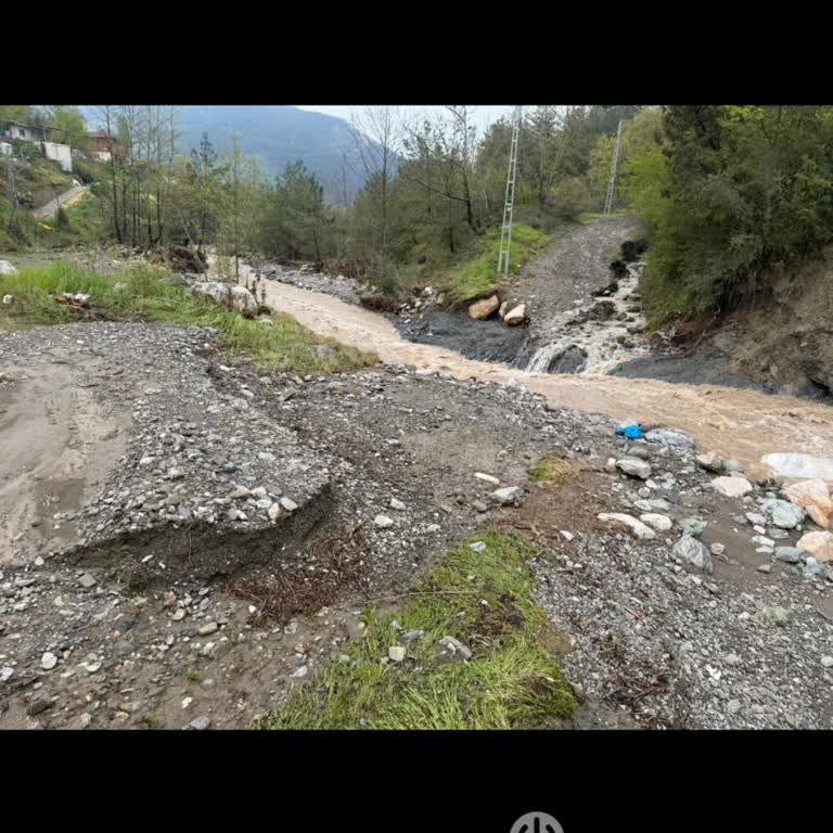 Geyve'de Orman Yolu Üzerindeki Dere Geçidi Engelli Yaşlılar İçin Güvensiz Ve Çözüm Bekliyor