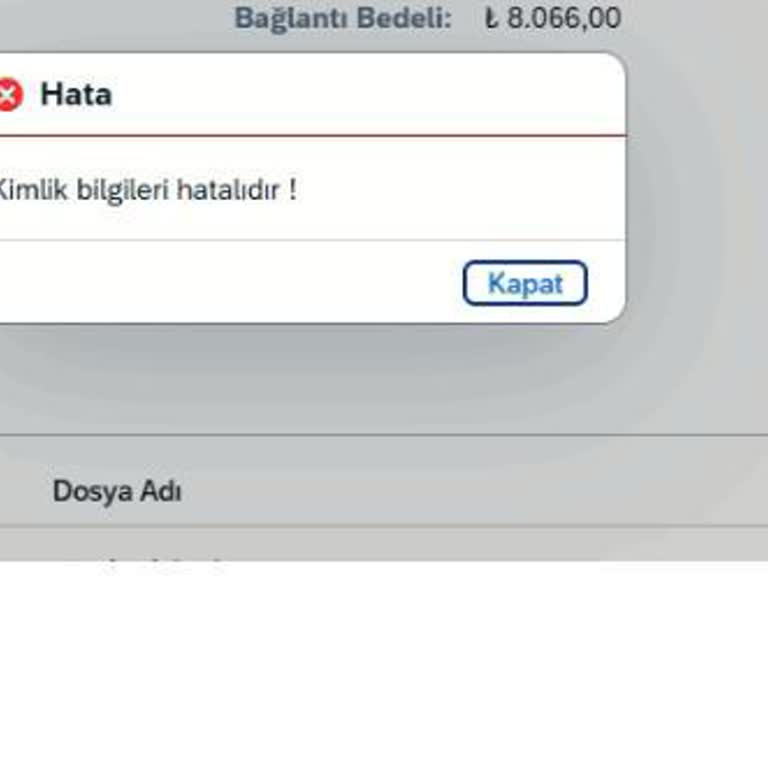 Aksa Ordu Giresun Doğalgaz Dağıtım’da Kimlik Hatası Yeni Aboneliği Engelliyor