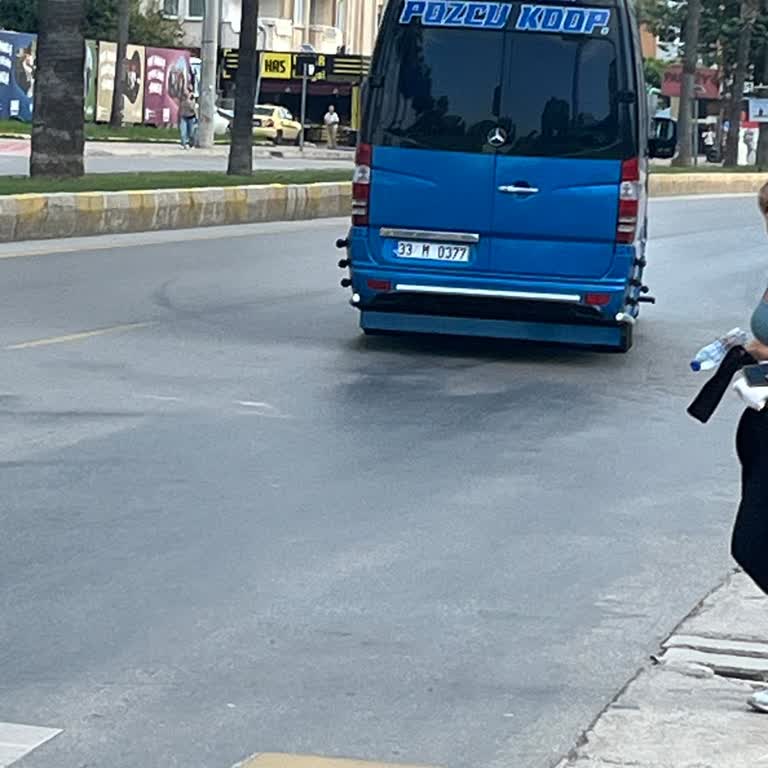Mersin Pozcu Koop Minibüsünde Aşırı Yavaşlık Ve Saygısız Şoför Ücret İddiası