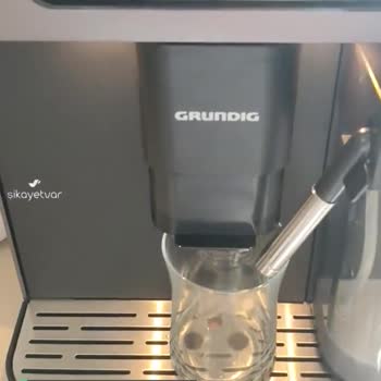 Grundig Espresso Makinesi Süt Köpürtmeme Sorunu