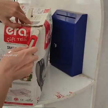 Sürat Kargo Ürünümü Kırdı Ve Hiçbir Sorumluluk Kabul Etmedi