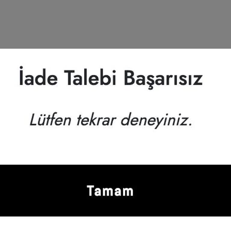 SPX Sitesinde Sistem Hatası İade Talebini Engelliyor