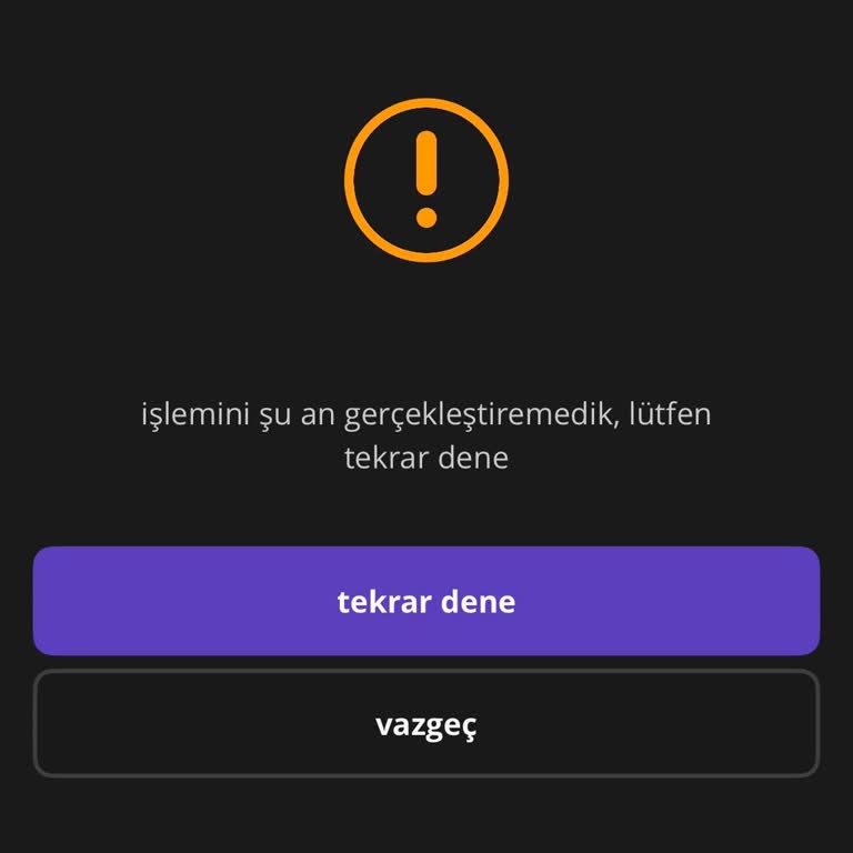 GetirFinans Pos Ve Mobil Uygulama Çöküşüyle İşlem Tamamlanamadı