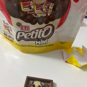 Migros'ta Satın Alınan Eti Petito Mini Çikolatalarında Görünüm Ve Tat Sorunu
