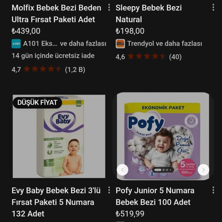 İlanla Uyuşmayan Bebek Bezi Adedi: 66 Gönderildi, 132 Bekleniyor