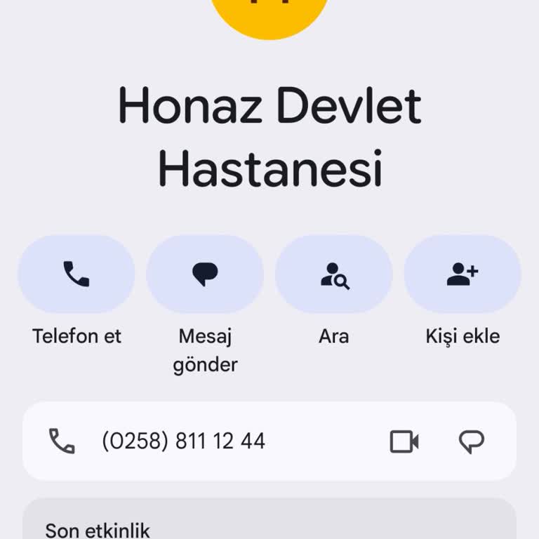 Honaz Devlet Hastanesi Danışma Biriminde Telefon Aramaları Kesilerek Başhekimle Görüşme Engellendi