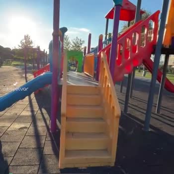 Balıkesir Havran Millet Bahçesi Parkı Kırık