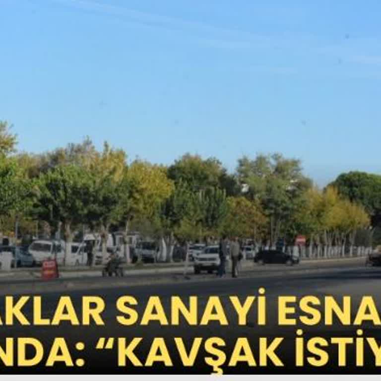 Ortaklar Sanayi'de Refüj Geçişlerinin Kapatılması Zaman Kaybı Ve Trafik Riski Oluşturuyor