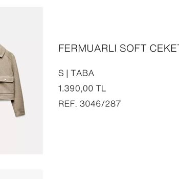Zara'dan Alınan Fermuarlı Soft Ceket'te Tiftiklenme, Deformasyon Ve Mağaza Müdürünün Olumsuz Tutumu