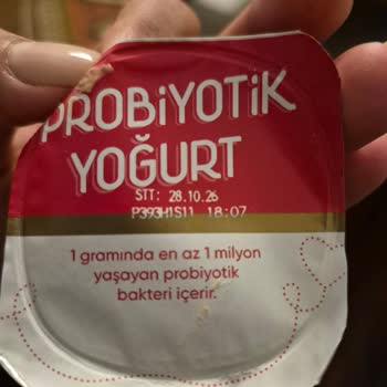 Eker Teker Probiyotik Yoğurt Hurmalı Chia’da Yabancı Madde Çıktı
