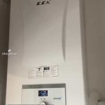 ECA Hermetik Şofben Ateşleme Arızası