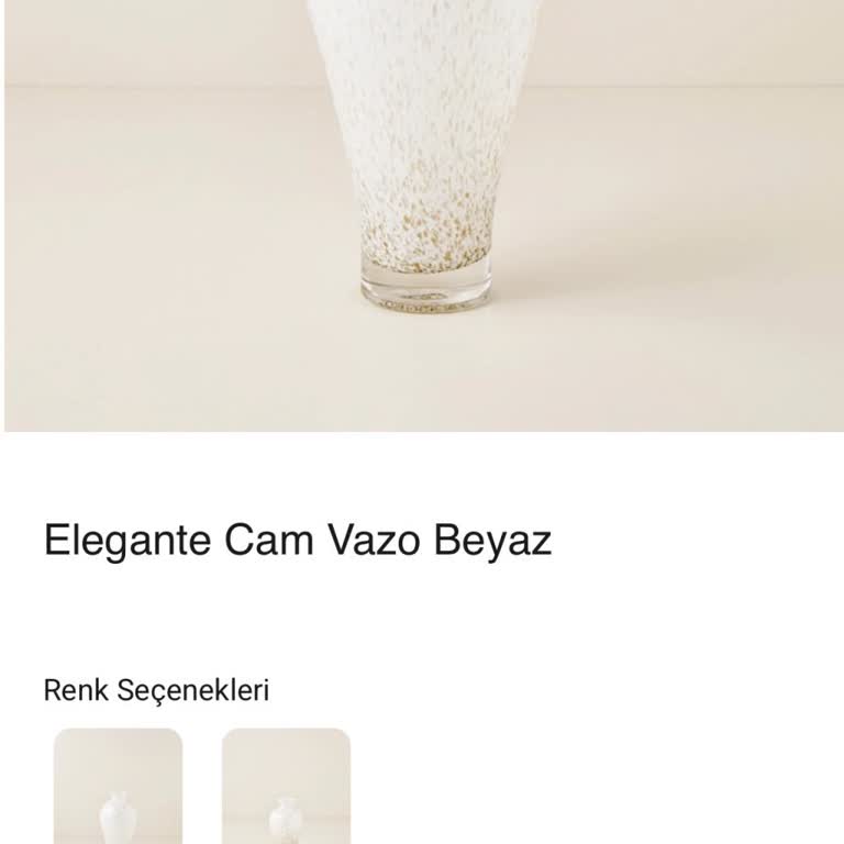 English Home Mağazasında Elegante Cam Vazo Fiyatı 600 TL Farklı, İade Talebi