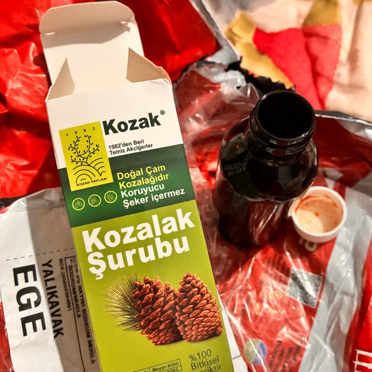 Kozak Vakfı'ndan Yanıltıcı Çam Kozalağı Şurubu Ve İade Sorunu