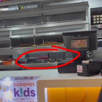 Akasya Popeyes Şubesinde Hijyen İhlali Ve Düşük Servis Kalitesi