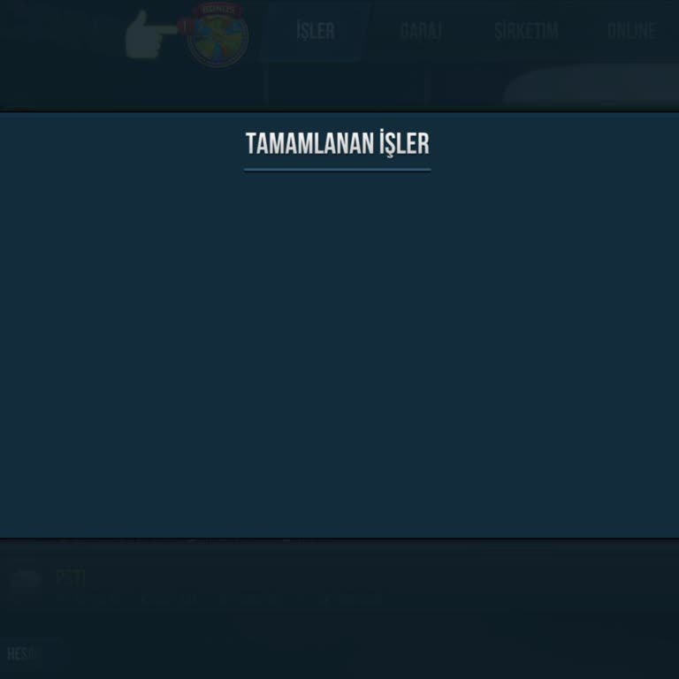 Tamamlanan İşler Görünmüyor Ve Oyun Kilitleniyor