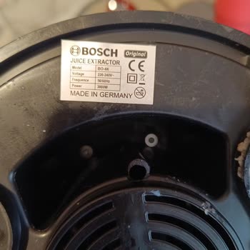 Gardrops'ta Sahte Ve Arızalı Bosch Blender Seti İçin İade Talebi